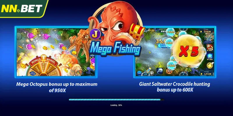 Características de Destaque do Mega Fishing na NNBET