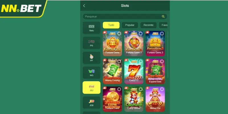 Introdução ao Salão Jili Slots na NNBET